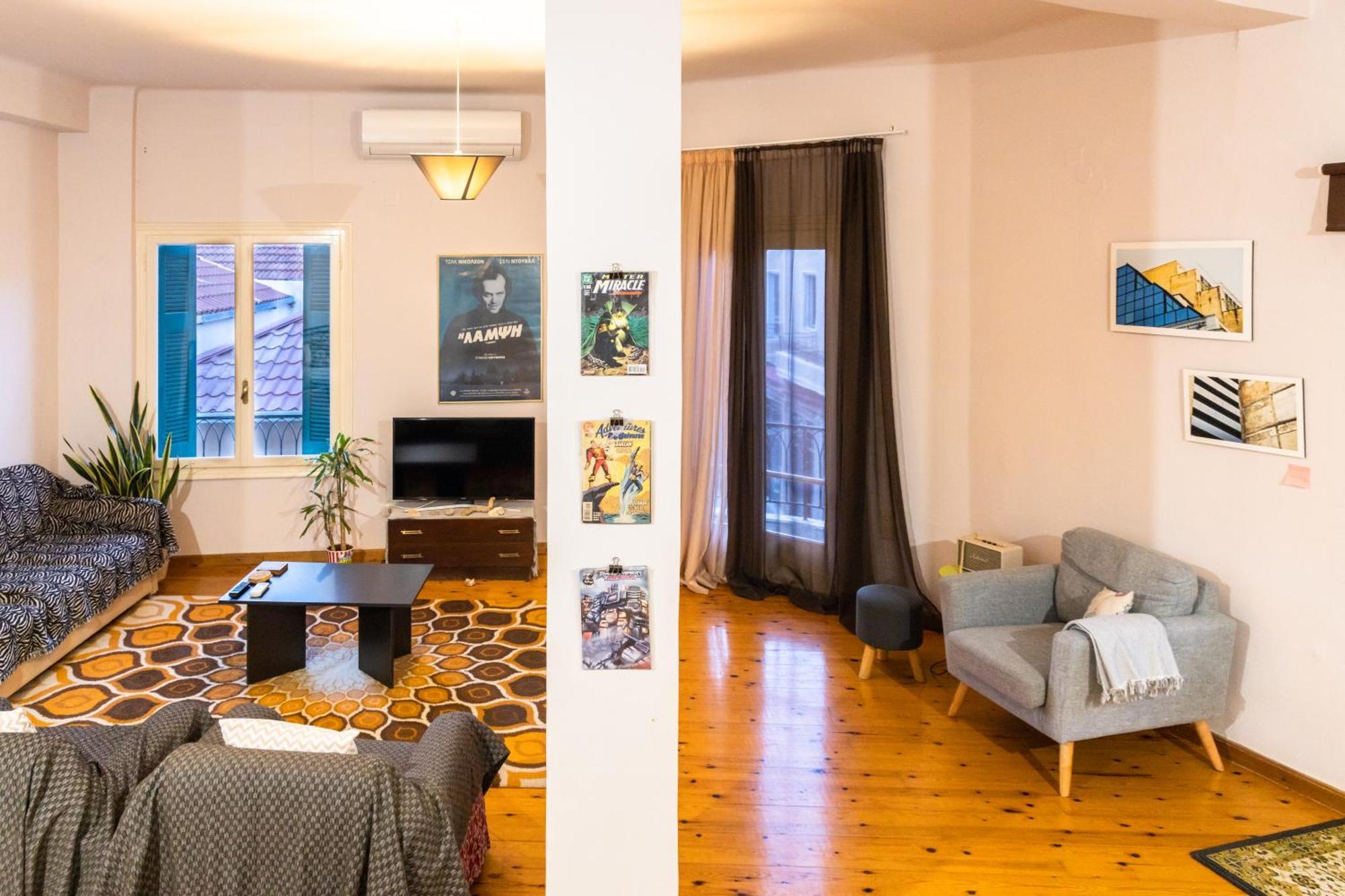 Artistic Getaway Home - Super Central 이라클리온 외부 사진